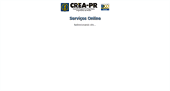 Desktop Screenshot of creaweb.crea-pr.org.br