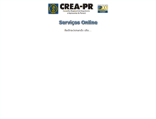 Tablet Screenshot of creaweb.crea-pr.org.br